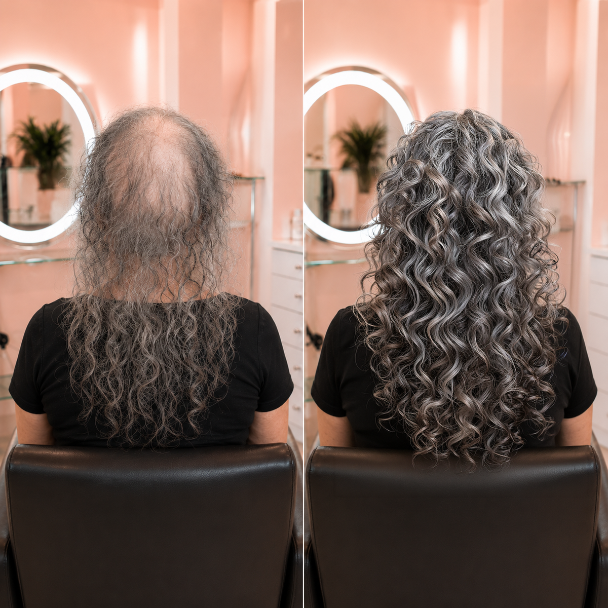 Custom non-surgical hair replacement at Bond Hair Bar, serving Hillsborough