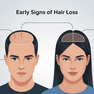 Early Signs of Hair Loss: Key Causes and Solutions