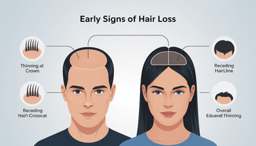 Early Signs of Hair Loss: Key Causes and Solutions