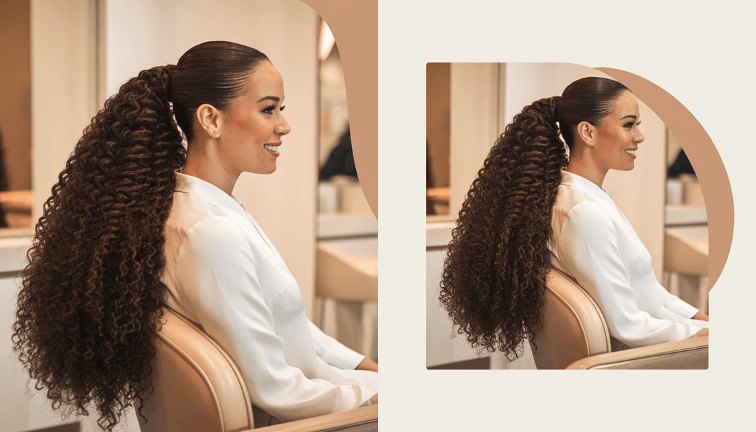 Transform Your Look with a Curly Ponytail Extension