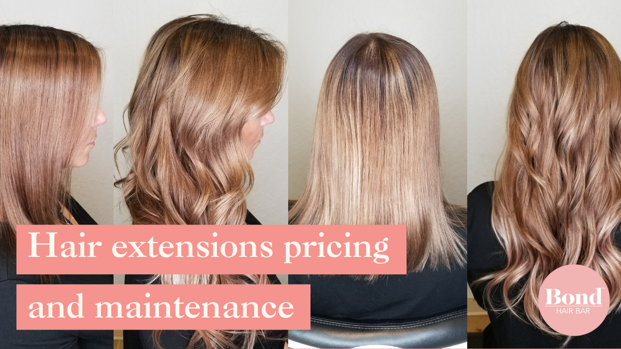 Load video: Emily discusses hair extensions pricing and care