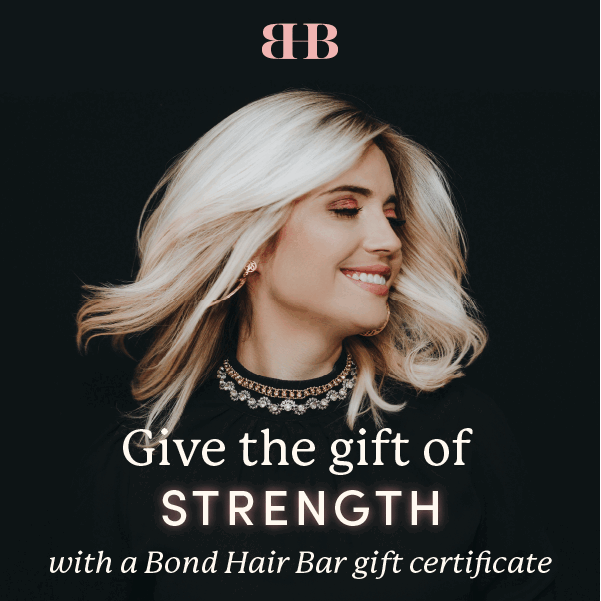 Bond Hair Bar Gift Certificate Bond Hair Bar 